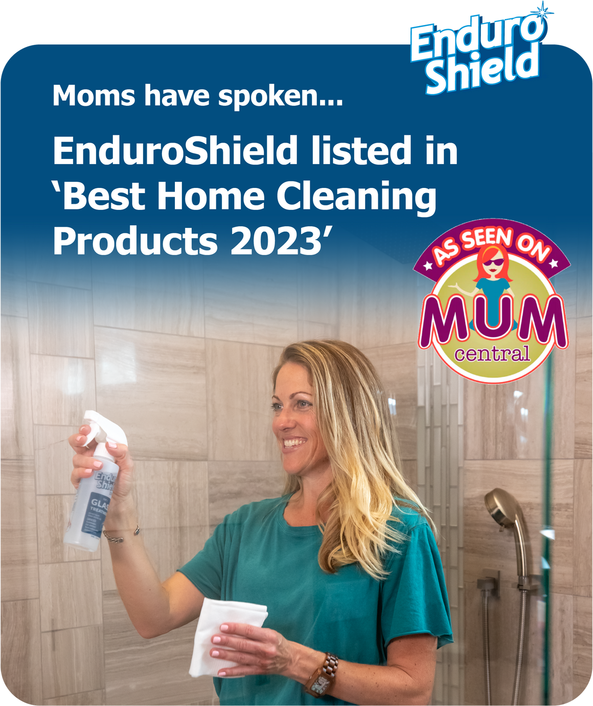 Mum Central adds EnduroShield to their list of Best Cleaning Products